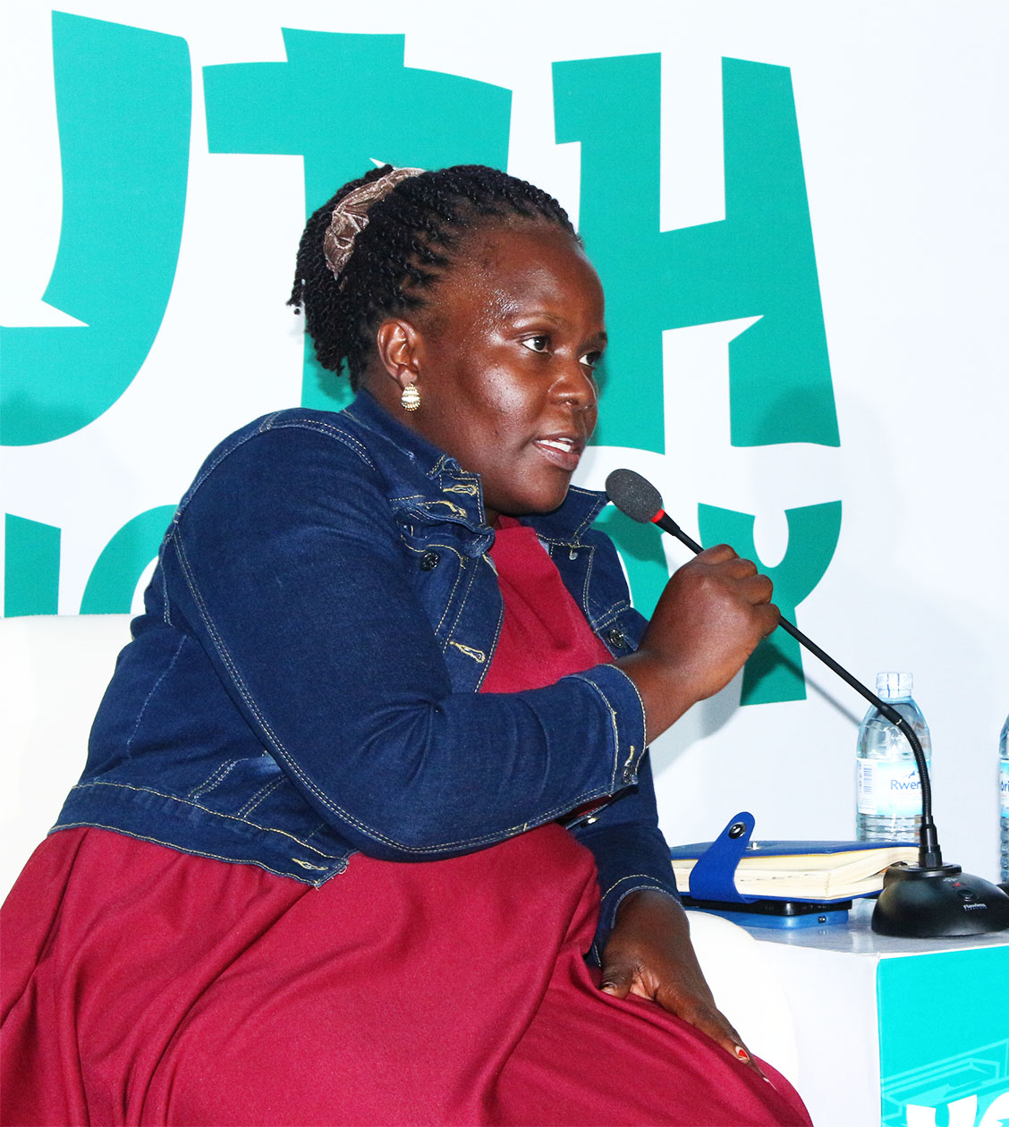 Dr. Jacqueline Nangendo, addresses participants during the industry mentorship engagement.