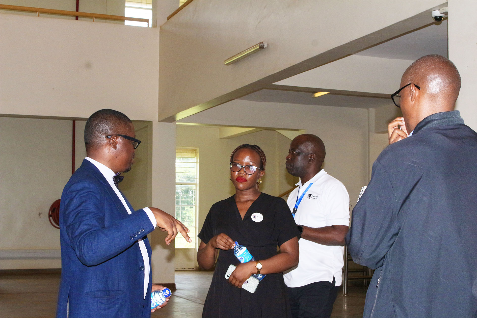 Prof. Samson Rwahwire responds to inquiries from the IUCEA assessment team
