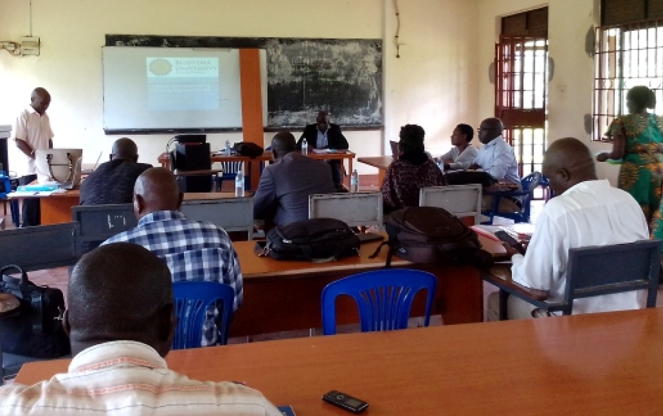The Faculty of Science and Education holding Workshop with theme Curriculum Design and Implementation