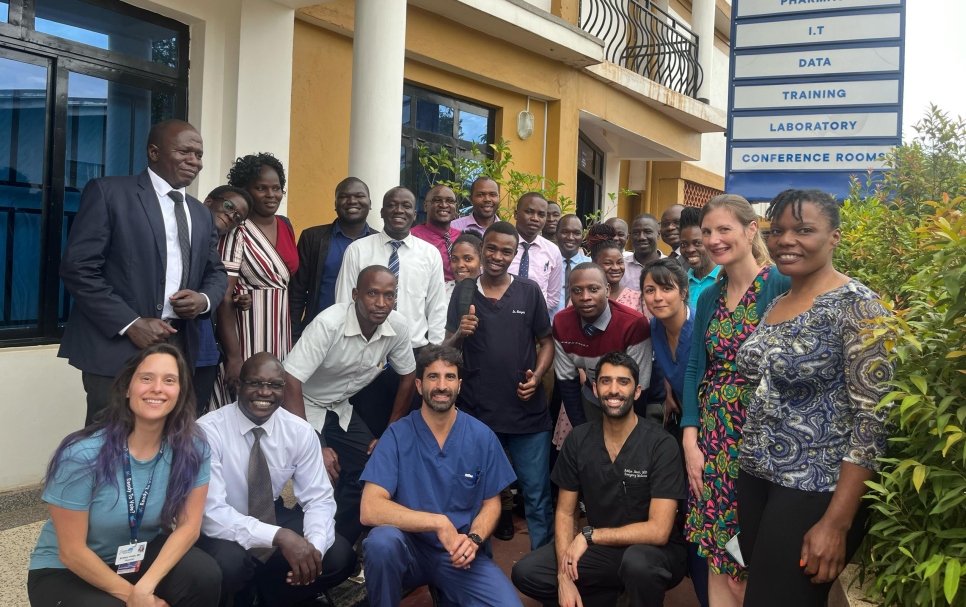 Busitema University Participates in the Point of care Ultrasound for Emmergency Physicians Training