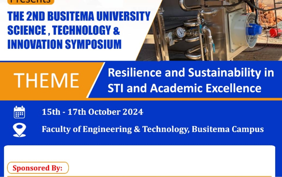 Busitema University Hosts the second Science, Technology and Innovation Symposium.