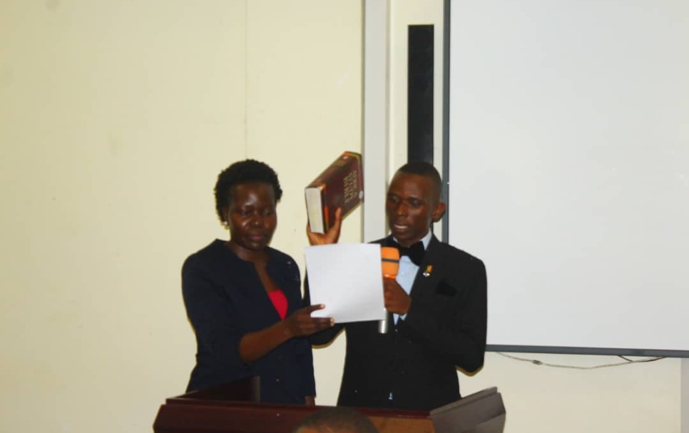 BUSITEMA UNIVERSITY SWEARS IN THE 16TH GUILD GOVERNMENT